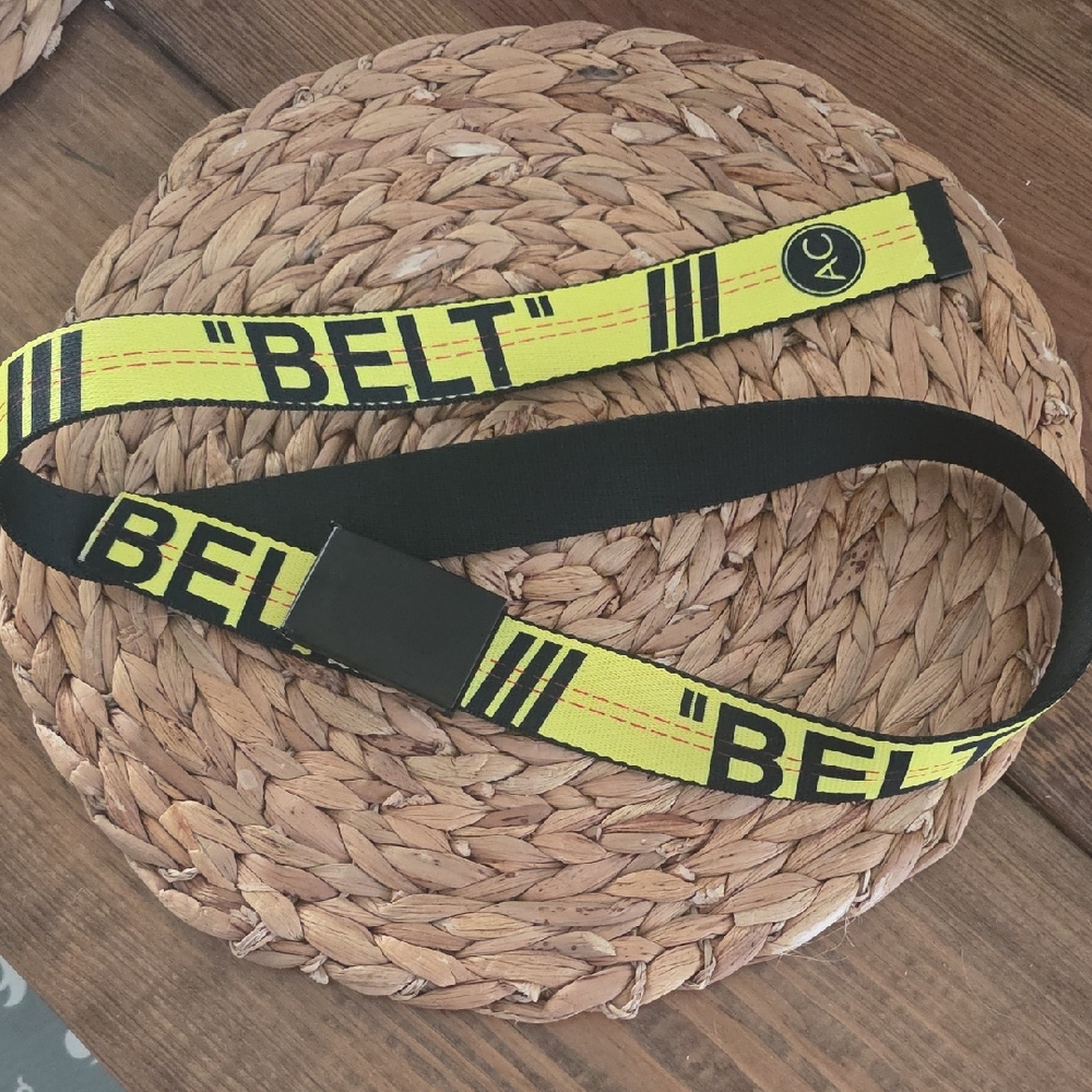 Black and Yellow Belt